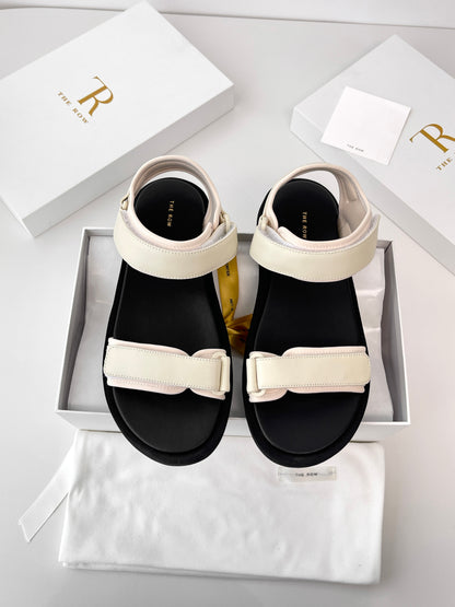 The Row Classic Velcro Beach Sandals