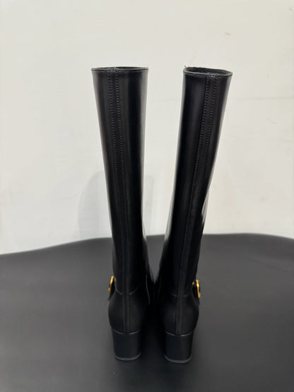 Saint Laurent Leather Pumps – 25FW