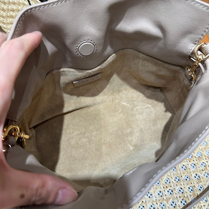 Loewe Flamenco Nappa Leather Shoulder Bag