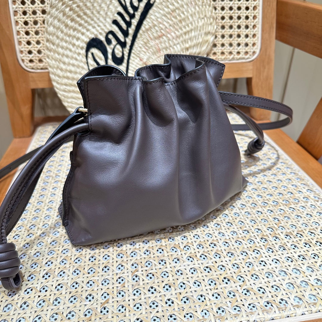 Loewe Flamenco Nappa Leather Shoulder Bag