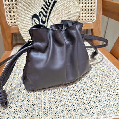 Loewe Flamenco Nappa Leather Shoulder Bag