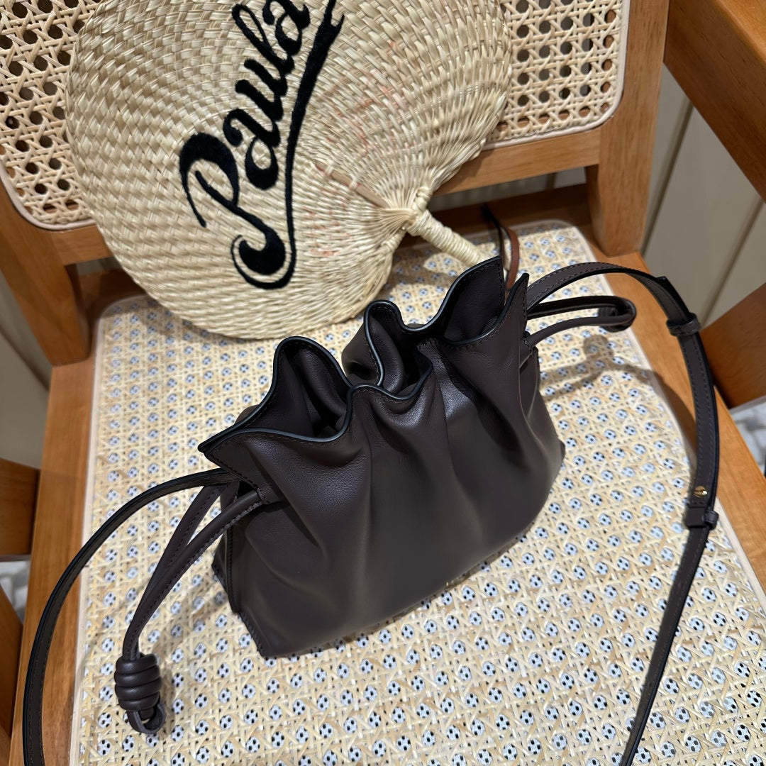 Loewe Flamenco Nappa Leather Shoulder Bag