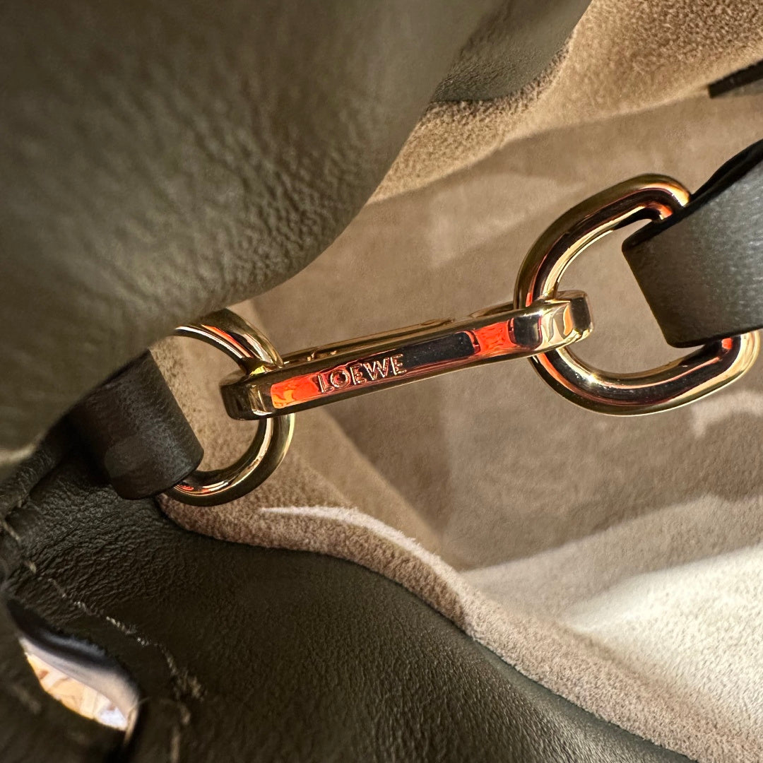 Loewe Flamenco Nappa Leather Shoulder Bag