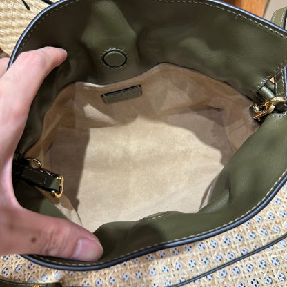 Loewe Flamenco Nappa Leather Shoulder Bag