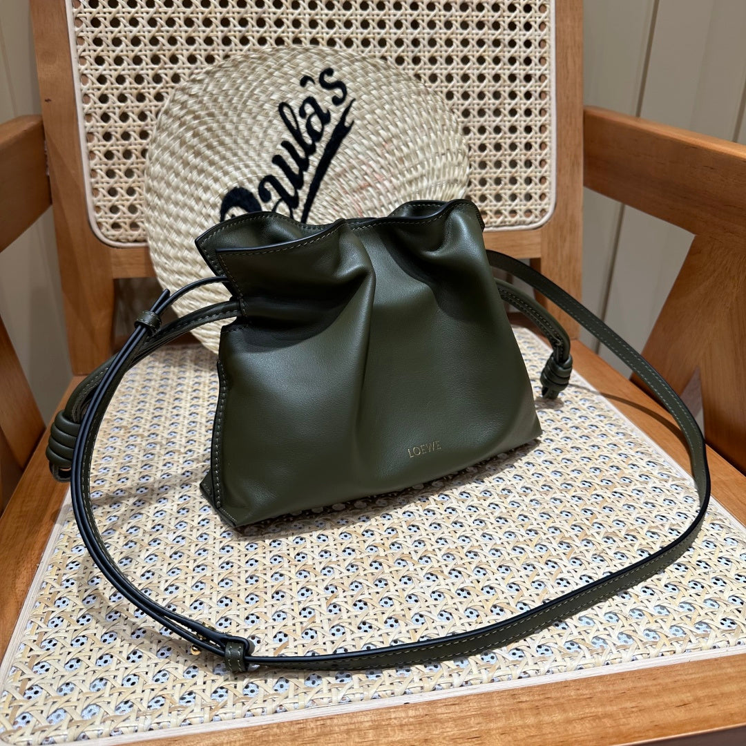 Loewe Flamenco Nappa Leather Shoulder Bag