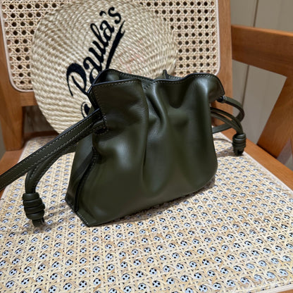 Loewe Flamenco Nappa Leather Shoulder Bag