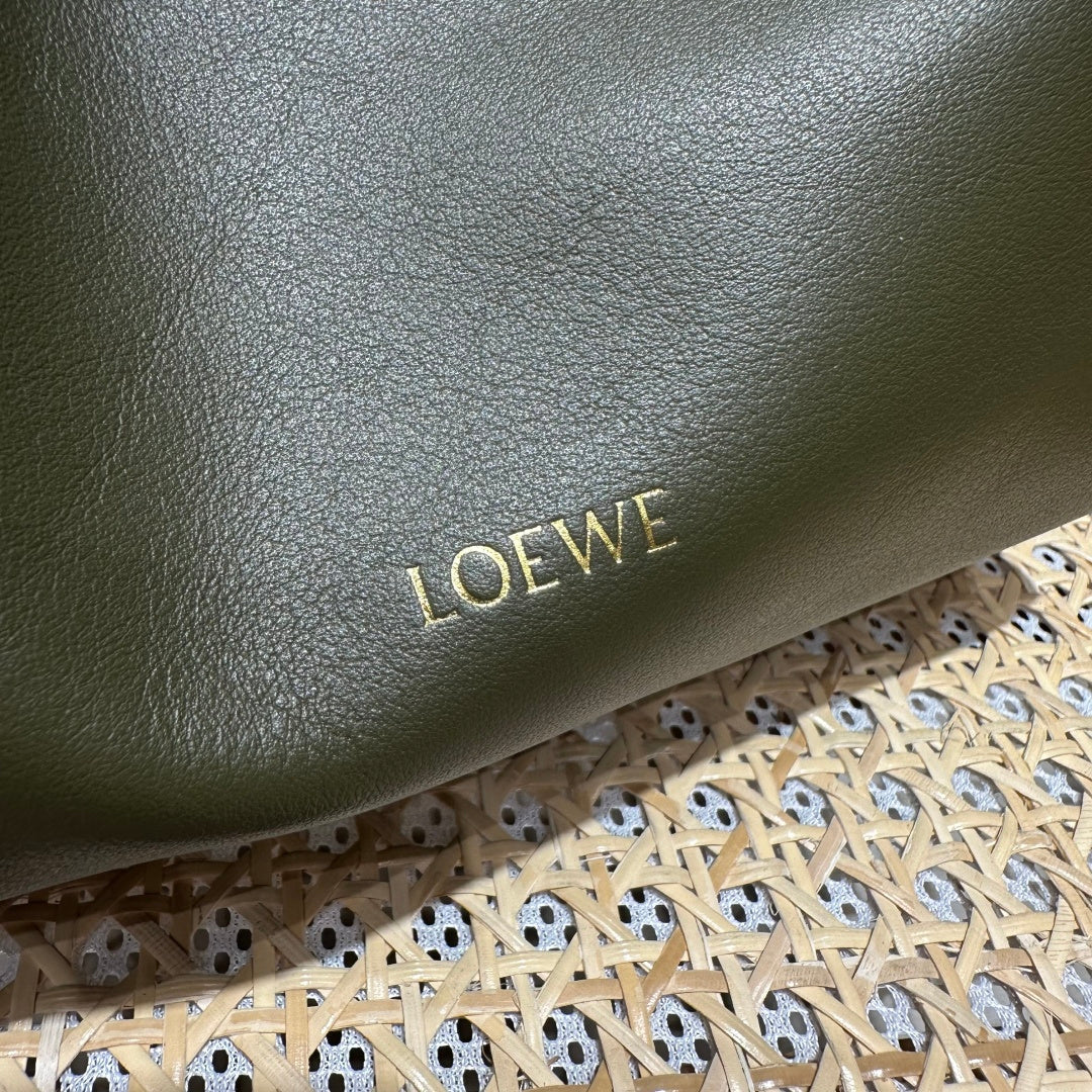 Loewe Flamenco Nappa Leather Shoulder Bag