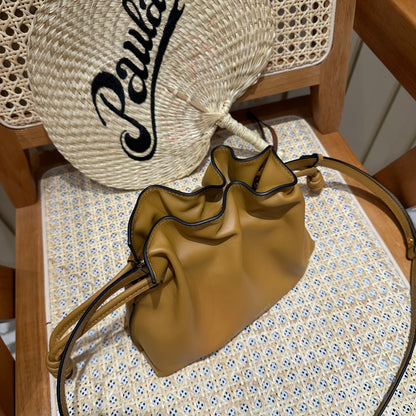 Loewe Flamenco Nappa Leather Shoulder Bag