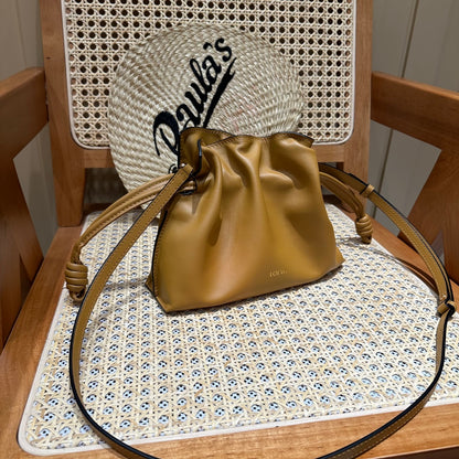 Loewe Flamenco Nappa Leather Shoulder Bag