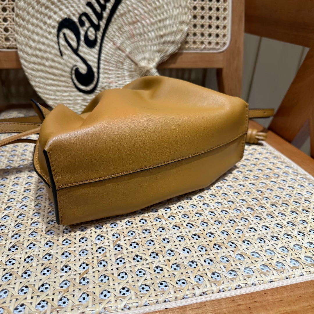 Loewe Flamenco Nappa Leather Shoulder Bag