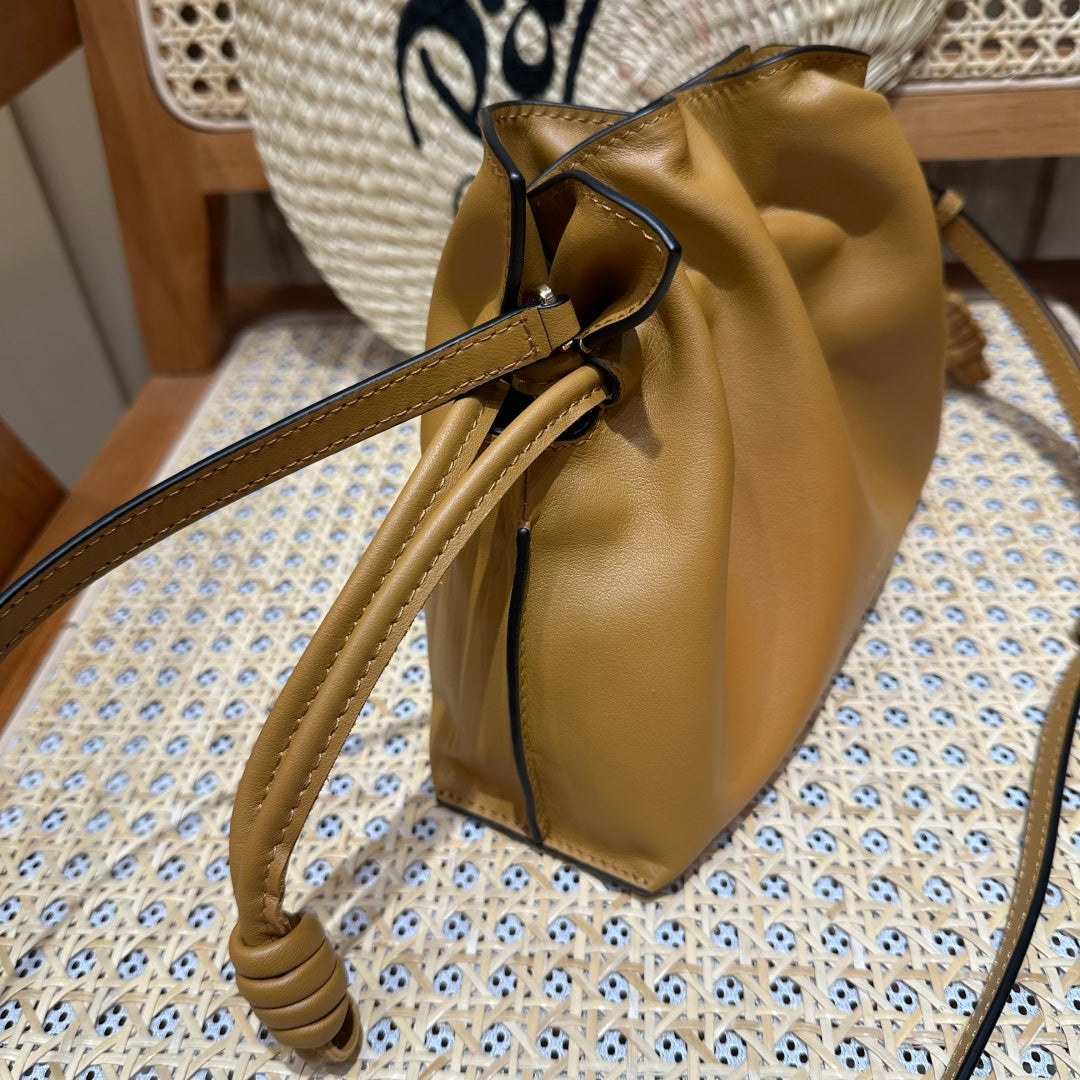 Loewe Flamenco Nappa Leather Shoulder Bag