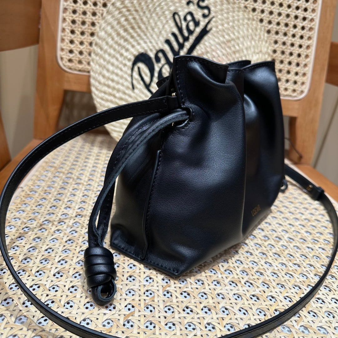 Loewe Flamenco Nappa Leather Shoulder Bag