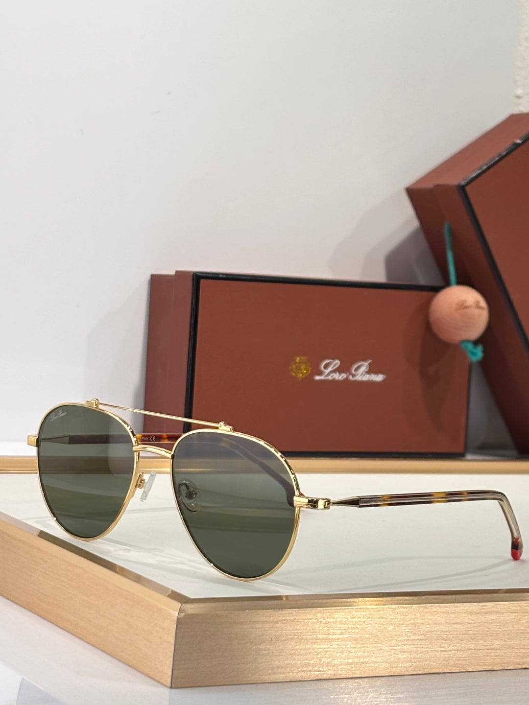 Loro Piana Aviator Sunglasses