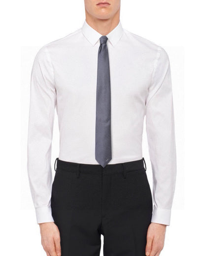 Prada Men's Logo Jacquard Tie