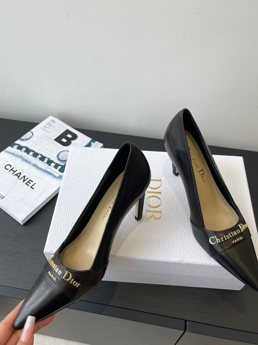 Dior My Dior Pointed-Toe Slingback Heels – 25SS