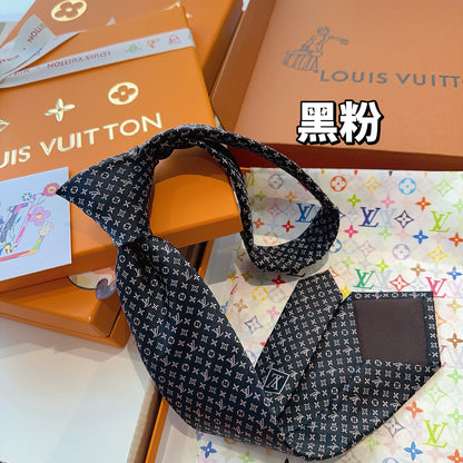 Louis Vuitton Monogram Jacquard Silk Tie