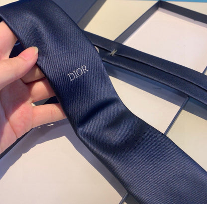 Dior Men's Logo Jacquard Tie