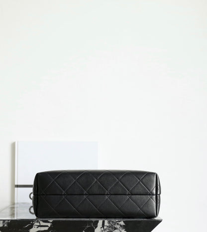 Chanel 25A Suede Hobo Shopping Bag – 25A Collection