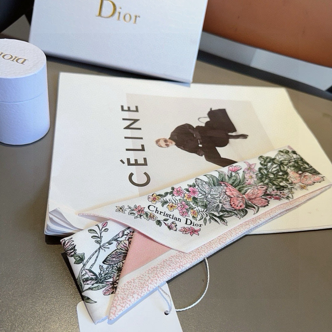 Dior Silk Twilly Scarf