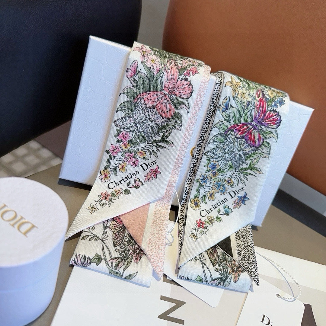Dior Silk Twilly Scarf