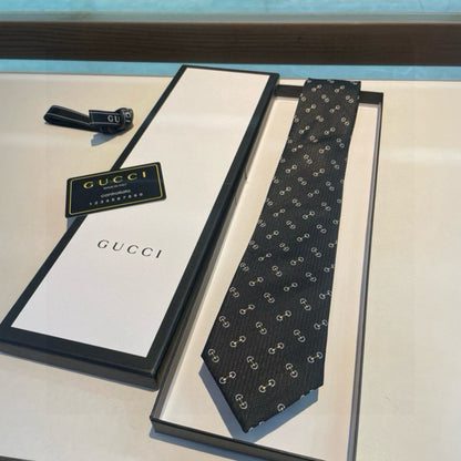 Gucci Men's Jacquard Silk Tie