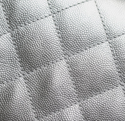 Chanel 25 Hobo Bag – Metallic Silver