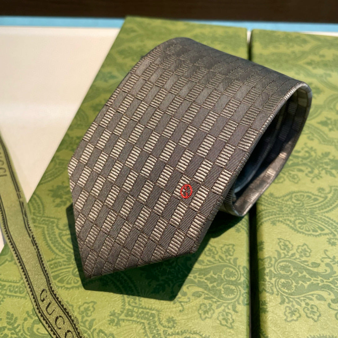 Gucci GG Logo Jacquard Tie