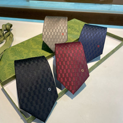 Gucci GG Logo Jacquard Tie