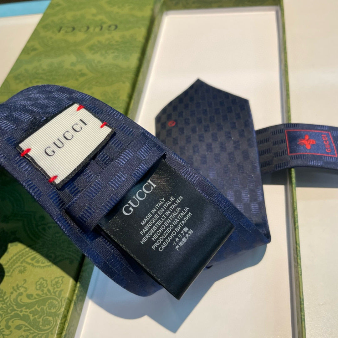 Gucci GG Logo Jacquard Tie