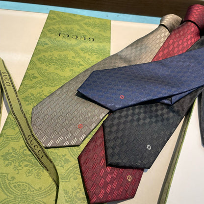 Gucci GG Logo Jacquard Tie