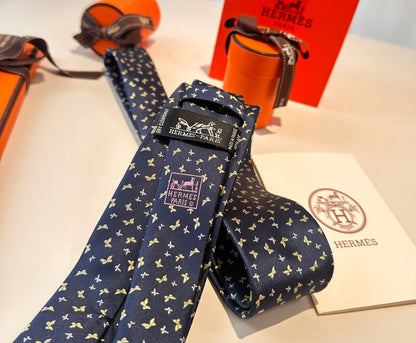 Hermès Animal Series Men's Silk Tie