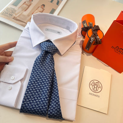 Hermès Animal Series Men's Silk Tie
