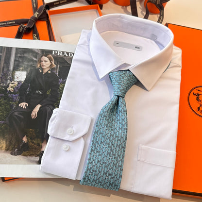 Hermès Men's Printed Silk Tie Series