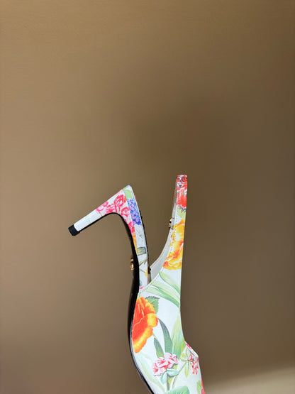 Dolce & Gabbana Retro Leopard Print Bow Pumps