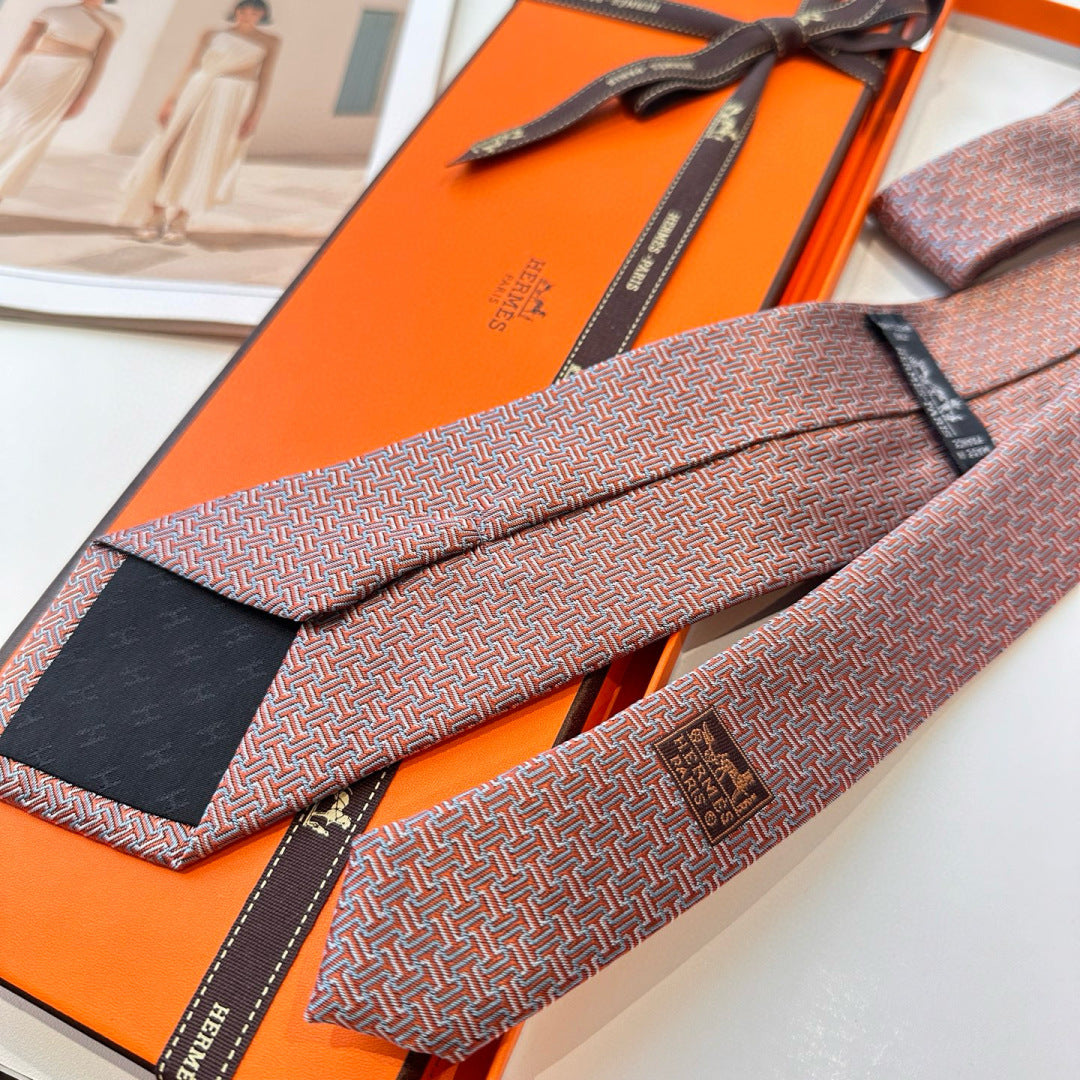 Hermès Philippe Mouquet Men's Tie