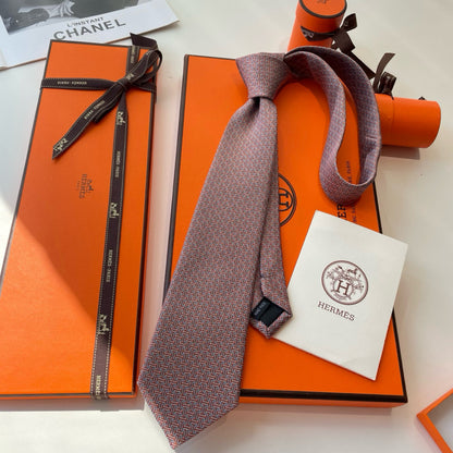 Hermès Philippe Mouquet Men's Tie