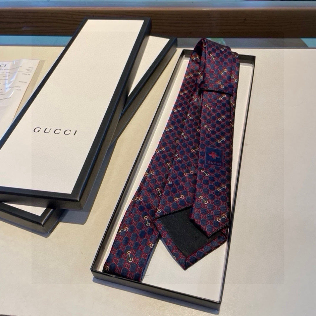 Dior Men's CD Logo Jacquard Tie