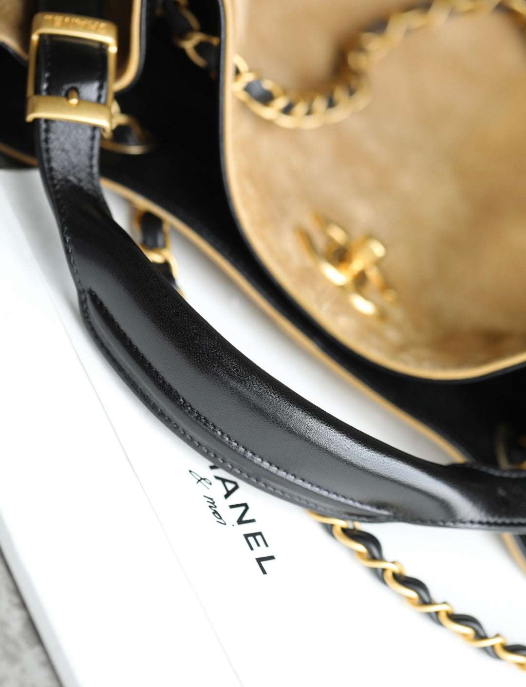 Chanel 25A Suede Hobo Shopping Bag – 25A Collection