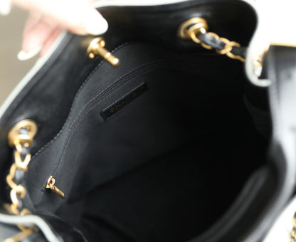 Chanel 25A Suede Effect Hobo Shopping Bag – 25A Collection
