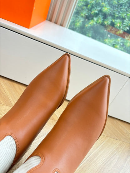 Hermès Classic Knee-High Boots – 2025FW