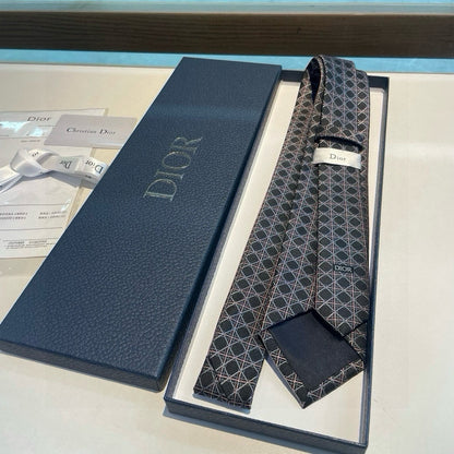Dior Men's Silk Cannage Tie
