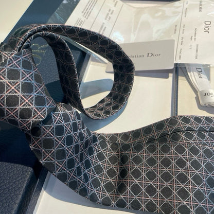 Dior Men's Silk Cannage Tie