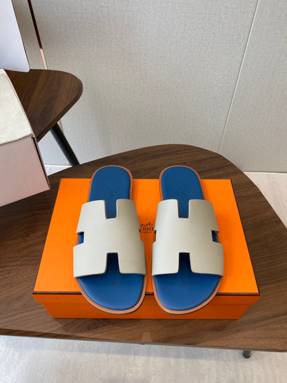 Hermès Izmir Series Men's H-Slide Sandals