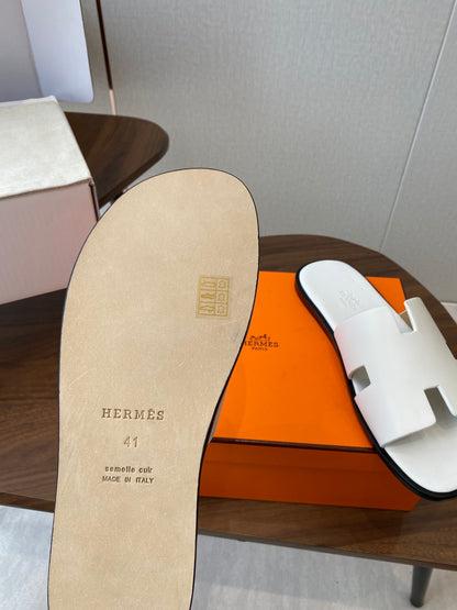 Hermès Izmir Series Men's H-Slide Sandals