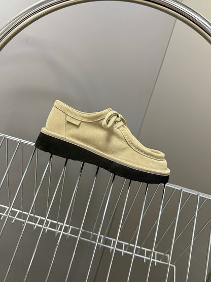 Loewe Suede Two-Way Loafers – 2025FW