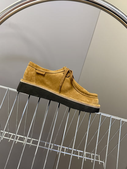 Loewe Suede Two-Way Loafers – 2025FW