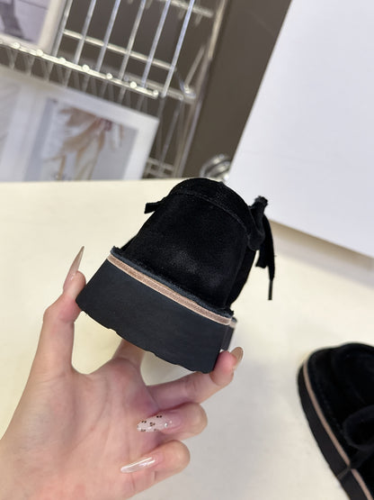 Loewe Suede Two-Way Loafers – 2025FW