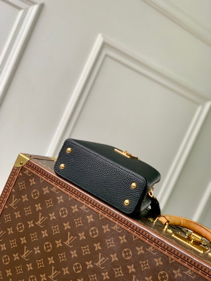Louis Vuitton Capucines Mini Ivy Floral Handbag