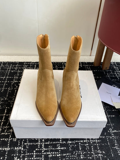 Celine Retro Chunky Chelsea Ankle Boots – 25SS