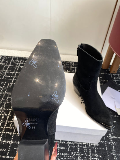 Celine Retro Chunky Chelsea Ankle Boots – 25SS